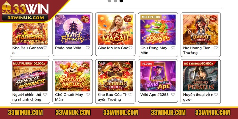 Top những game hấp dẫn trong app chơi nổ hũ
