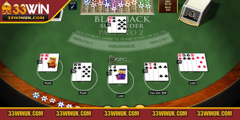 Lỗi phổ biến trong các cách chơi Blackjack