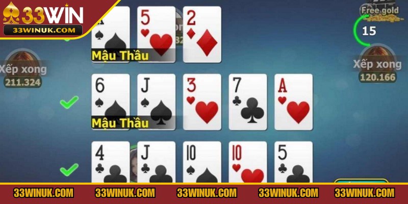 Luật lệ cơ bản trong cách chơi mậu binh
