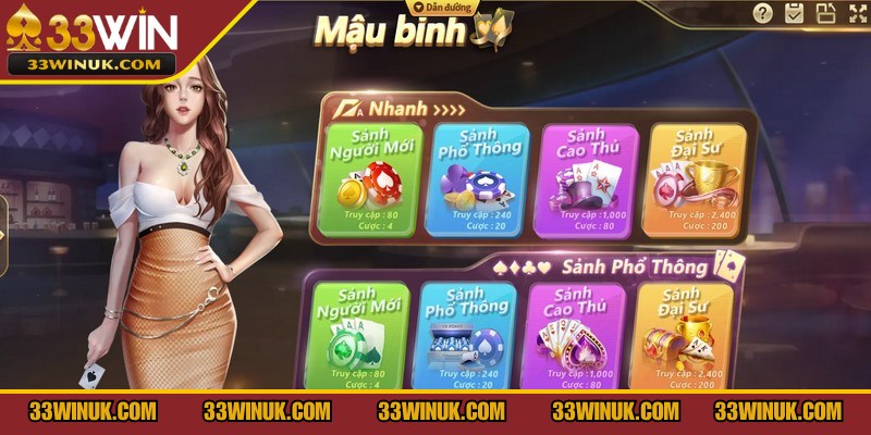 Một số thông tin về game mậu binh