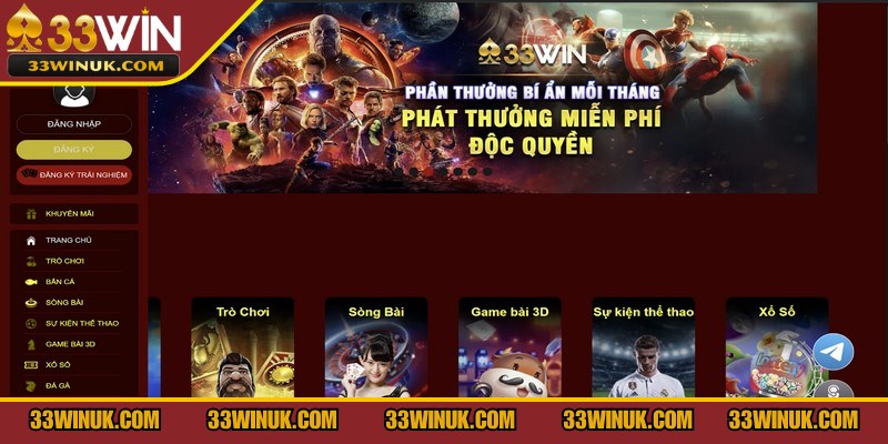 Lý do người chơi nên tiến hành đăng ký 33Win
