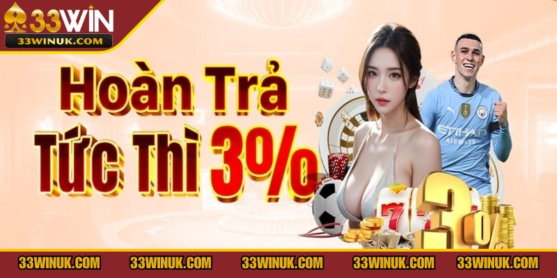 Điều kiện tham gia hoàn trả cược 3% là phải tham gia đúng sảnh