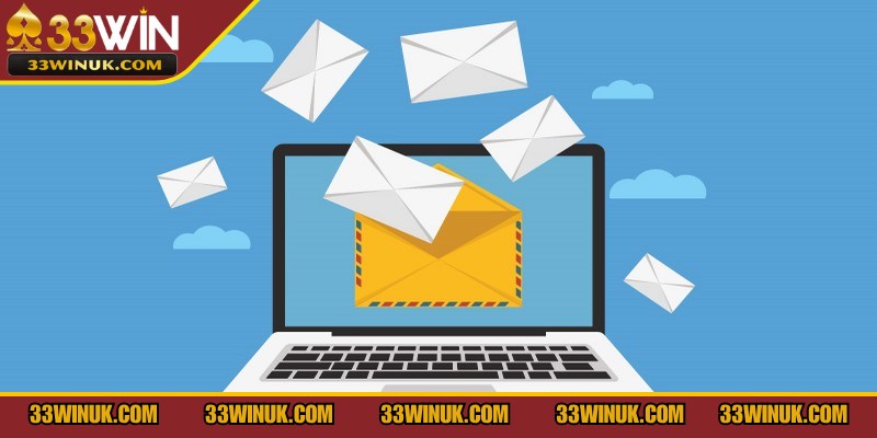Kết nối đến nhà cái thông qua email
