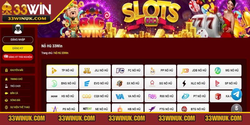 Nổ hũ 33Win ghi điểm nhờ hệ thống vận hành mượt mà